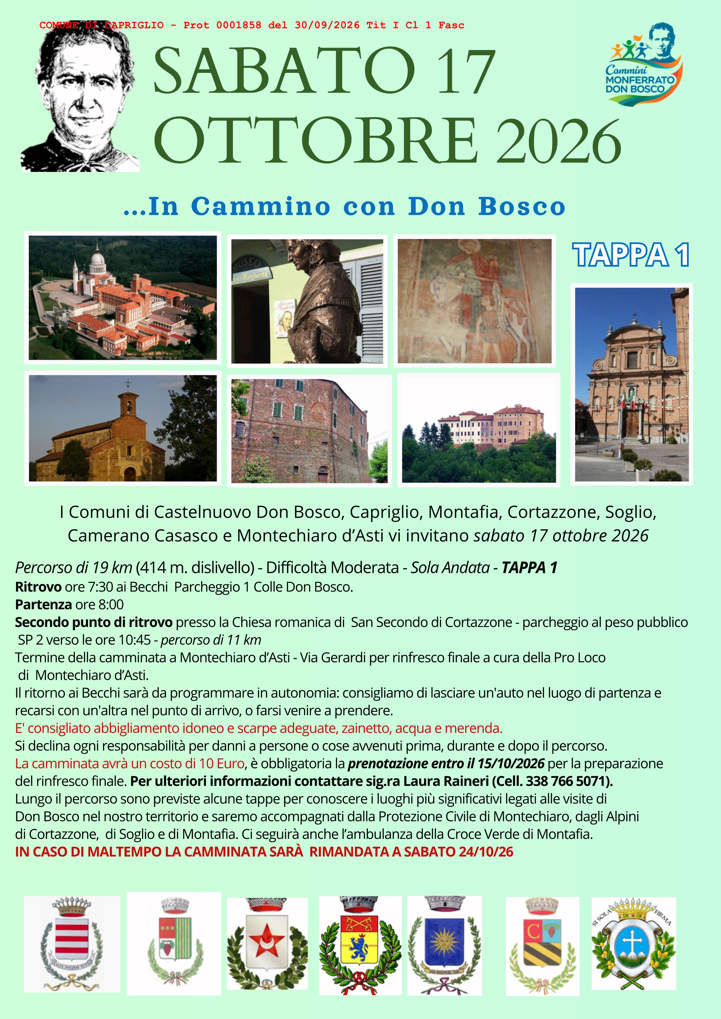 In cammino con Don Bosco
