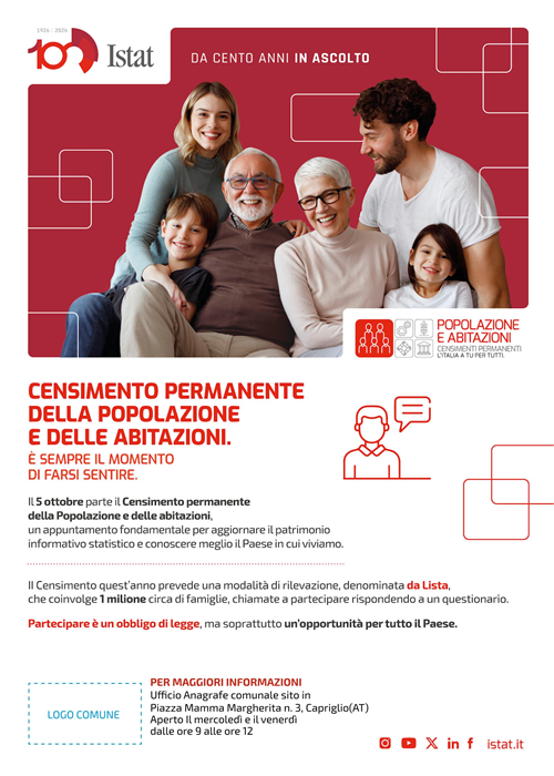 Censimento permanente della popolazione e delle abitazioni
